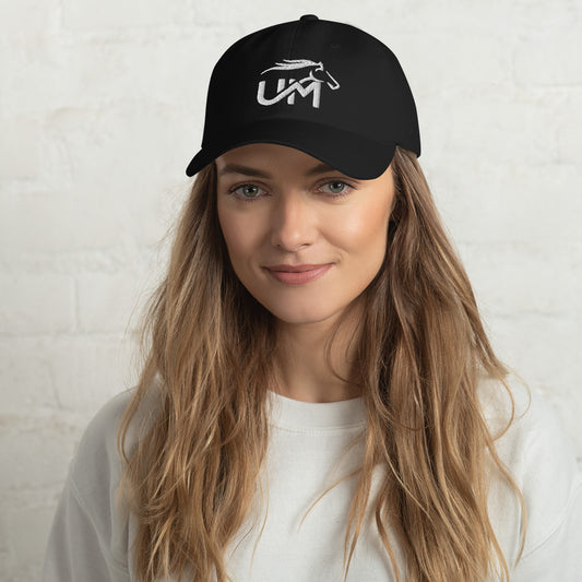 Ball Cap: White Logo