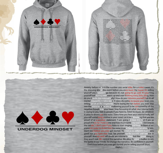 High Roller Grey Hoodie