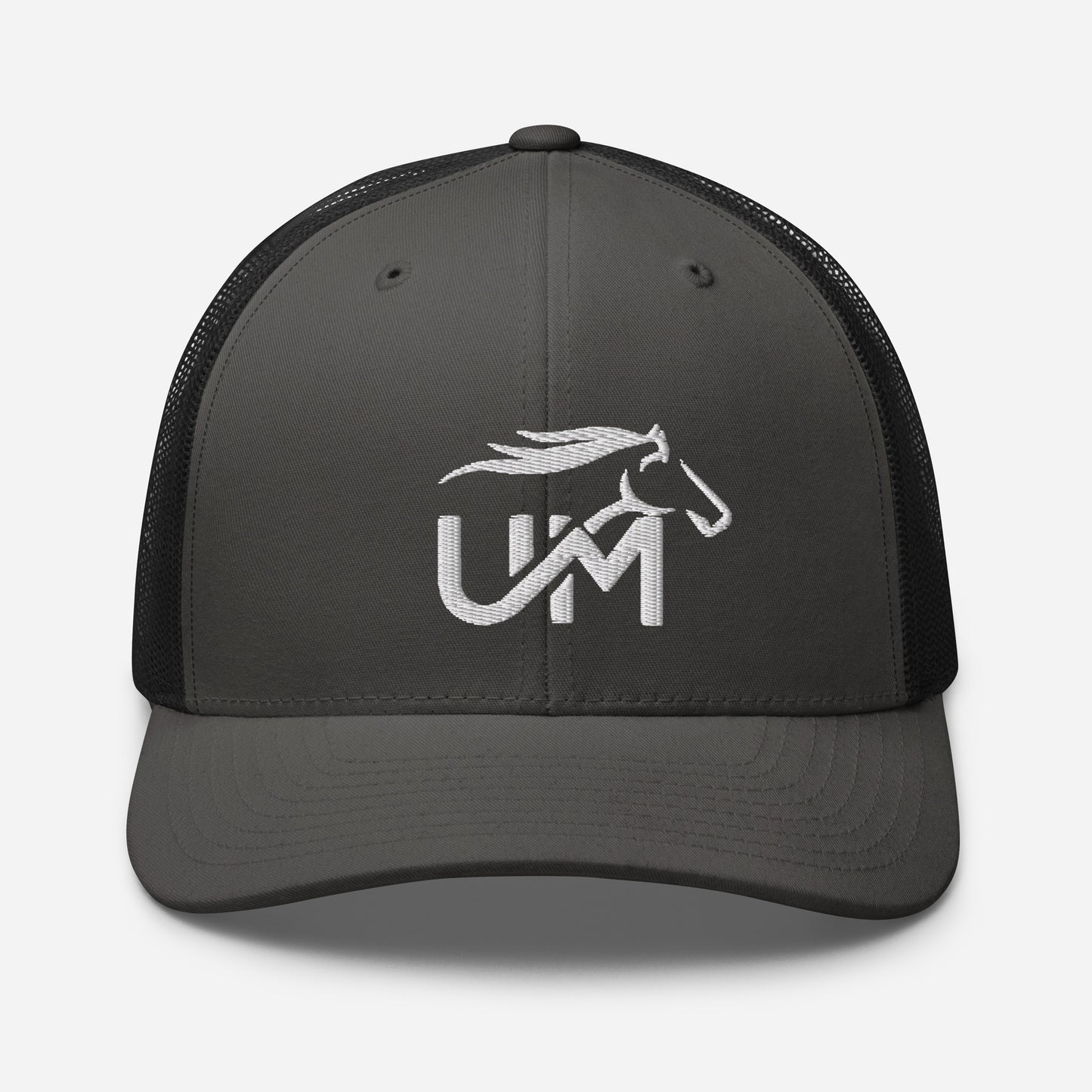 UM White Logo Trucker Cap