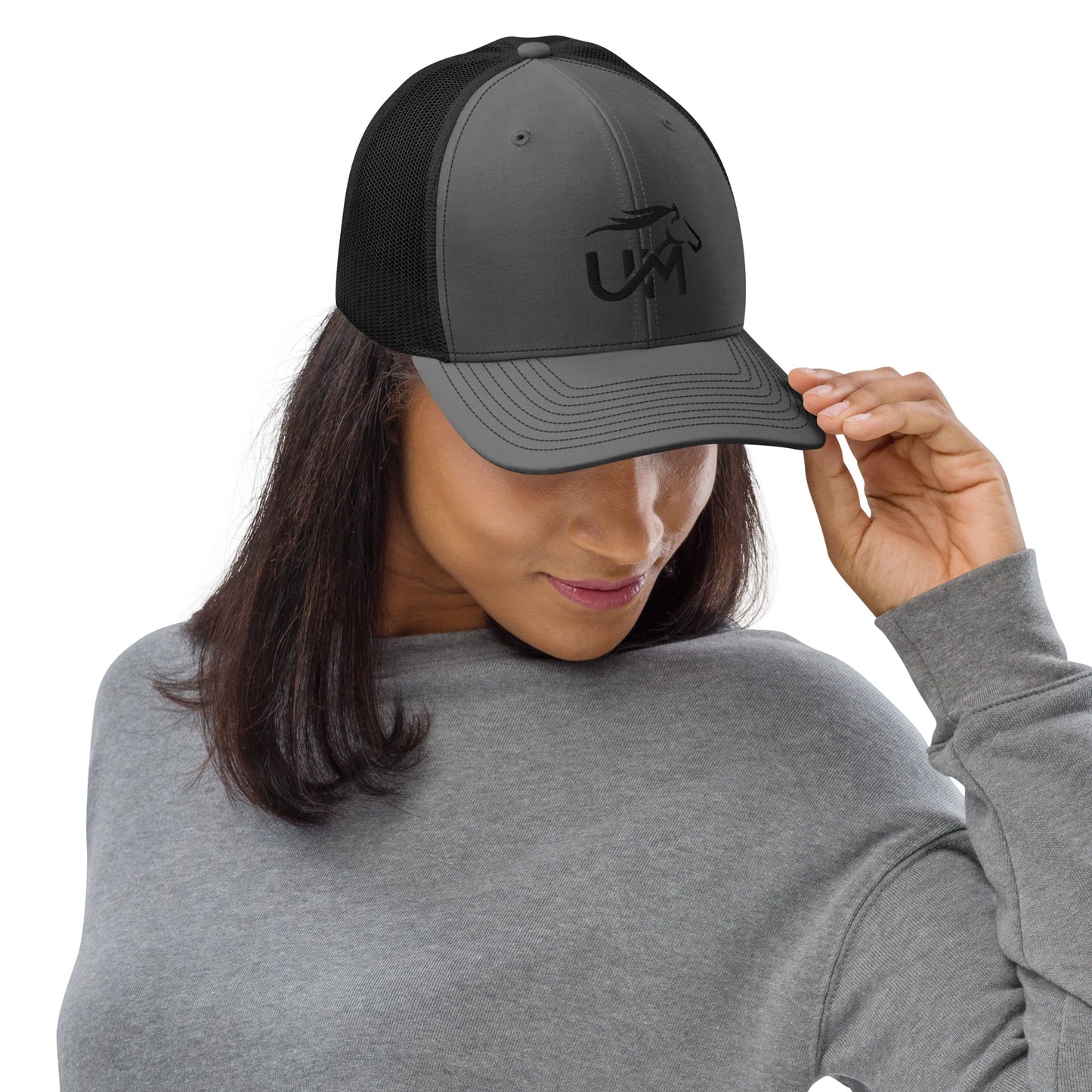 Trucker Cap Black Logo