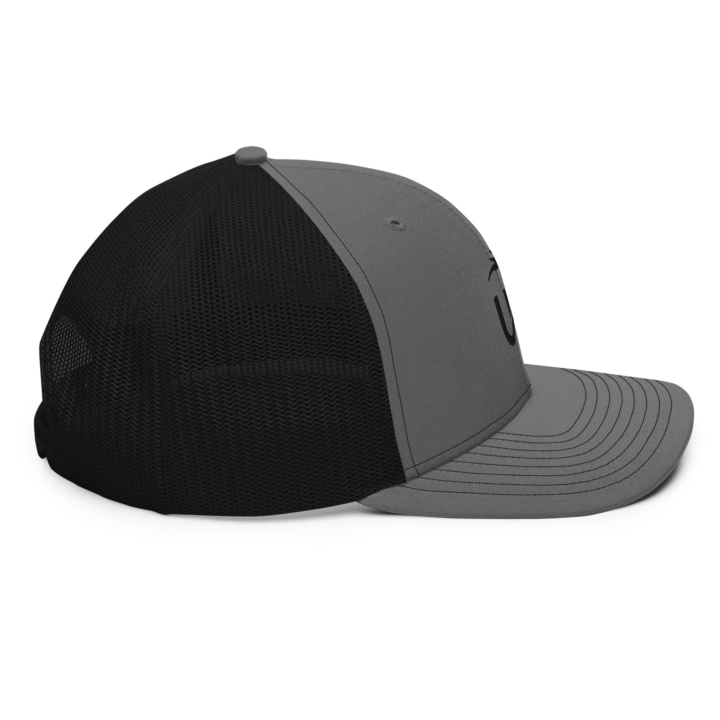 Trucker Cap Black Logo