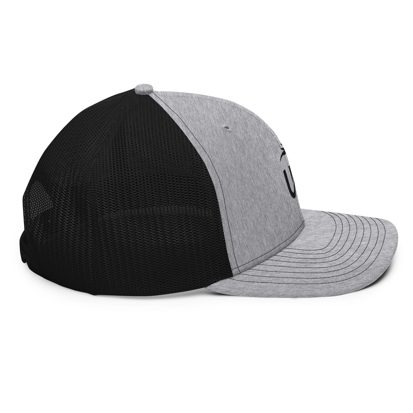 Trucker Cap Black Logo