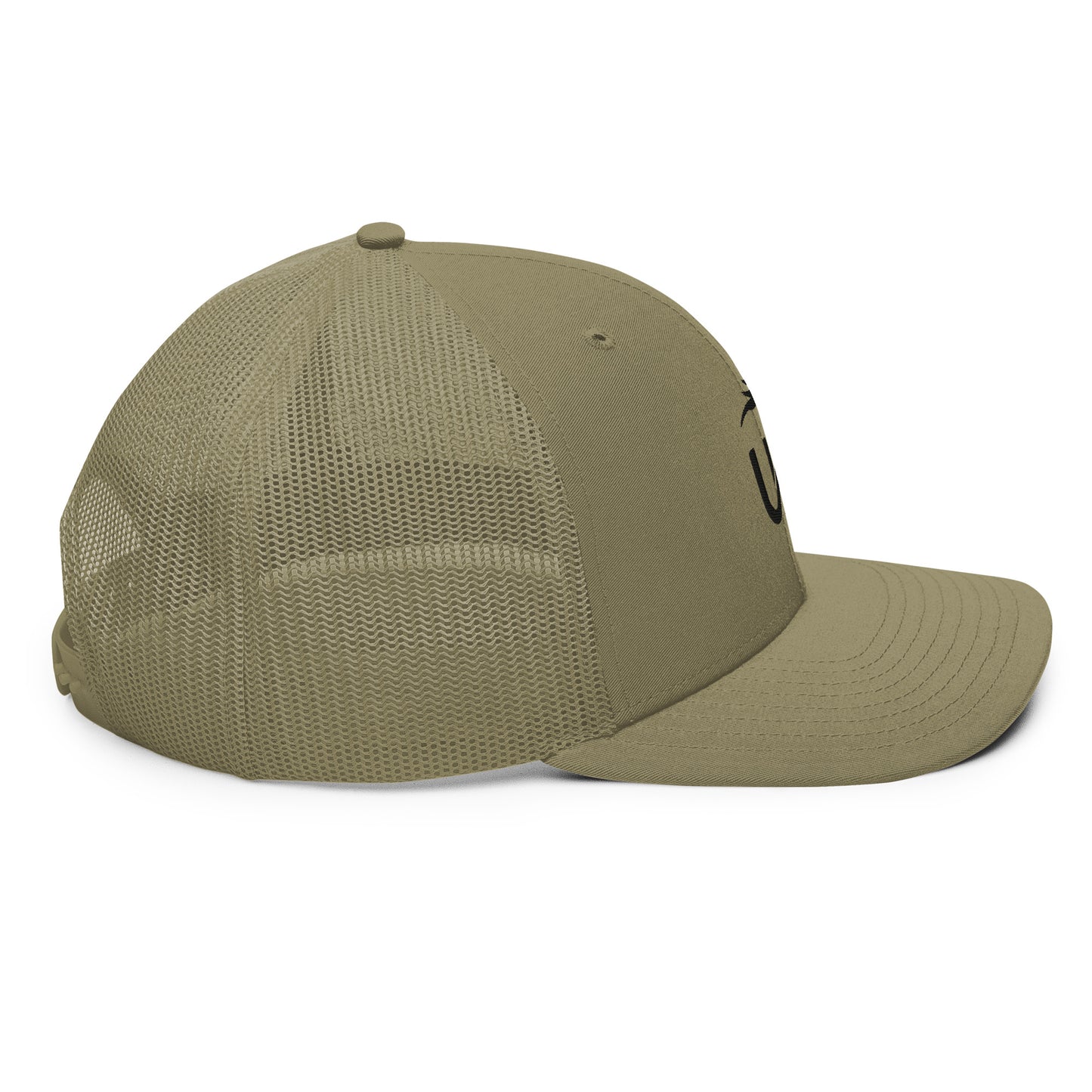 Trucker Cap Black Logo