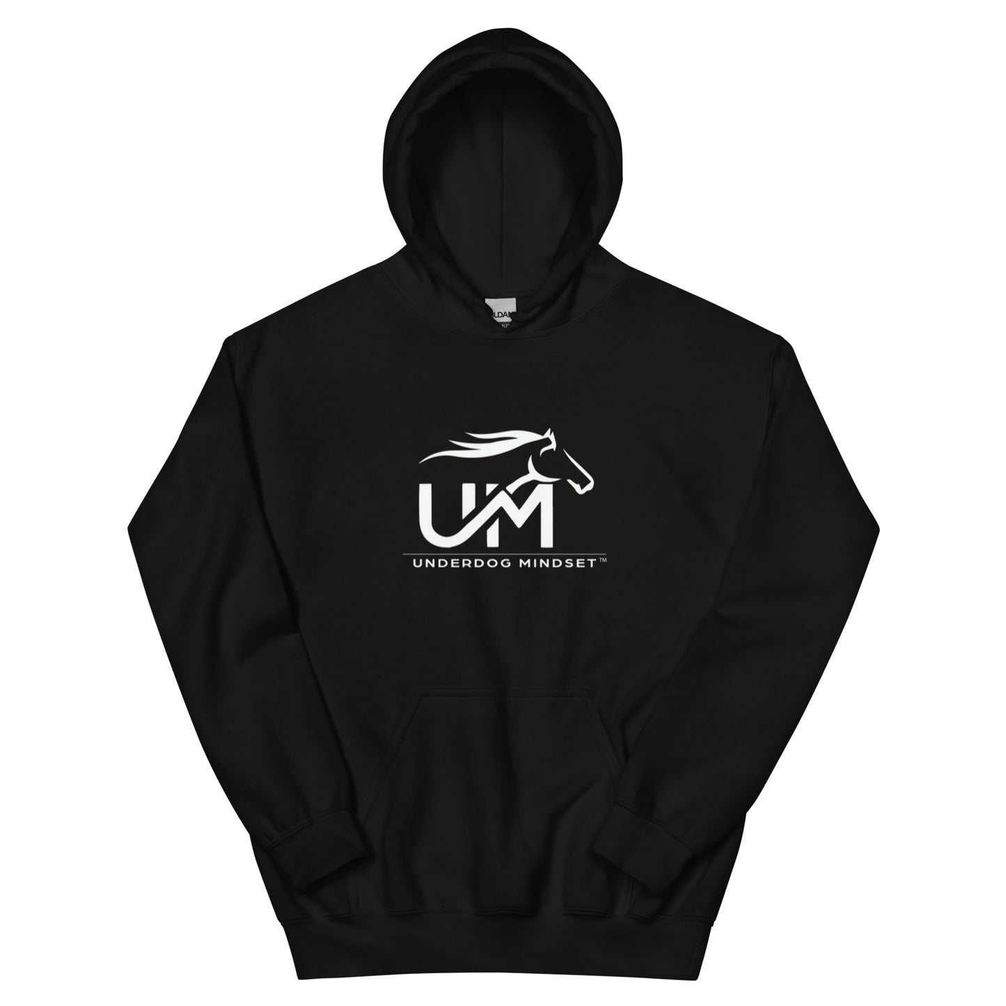 Unisex Find your Confidence: White Logo Hoodie