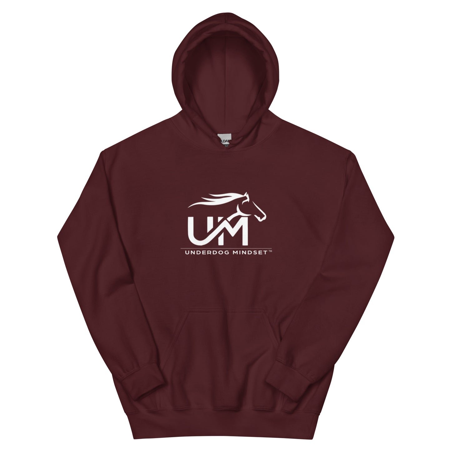 Unisex Find your Confidence: White Logo Hoodie
