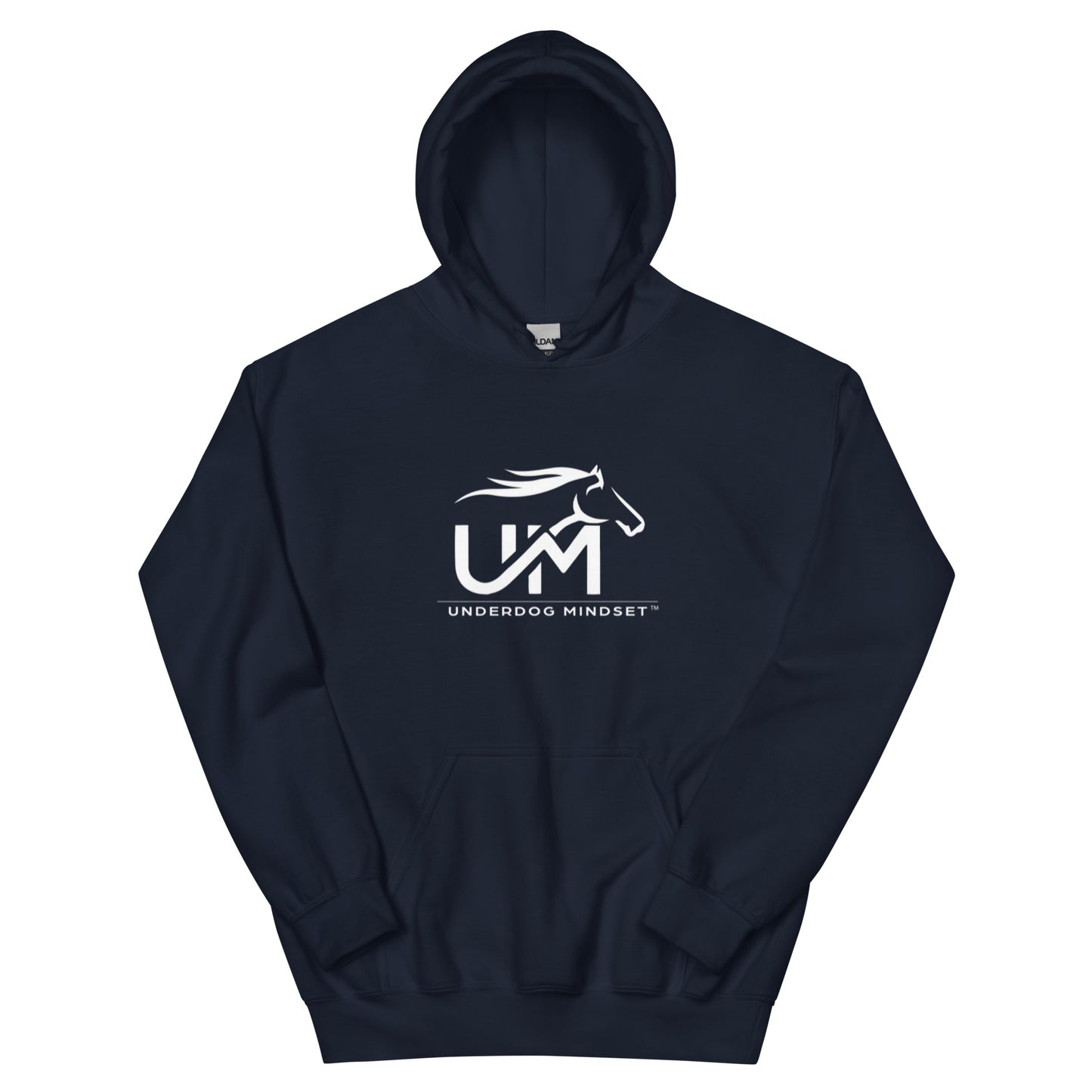 Unisex Find your Confidence: White Logo Hoodie