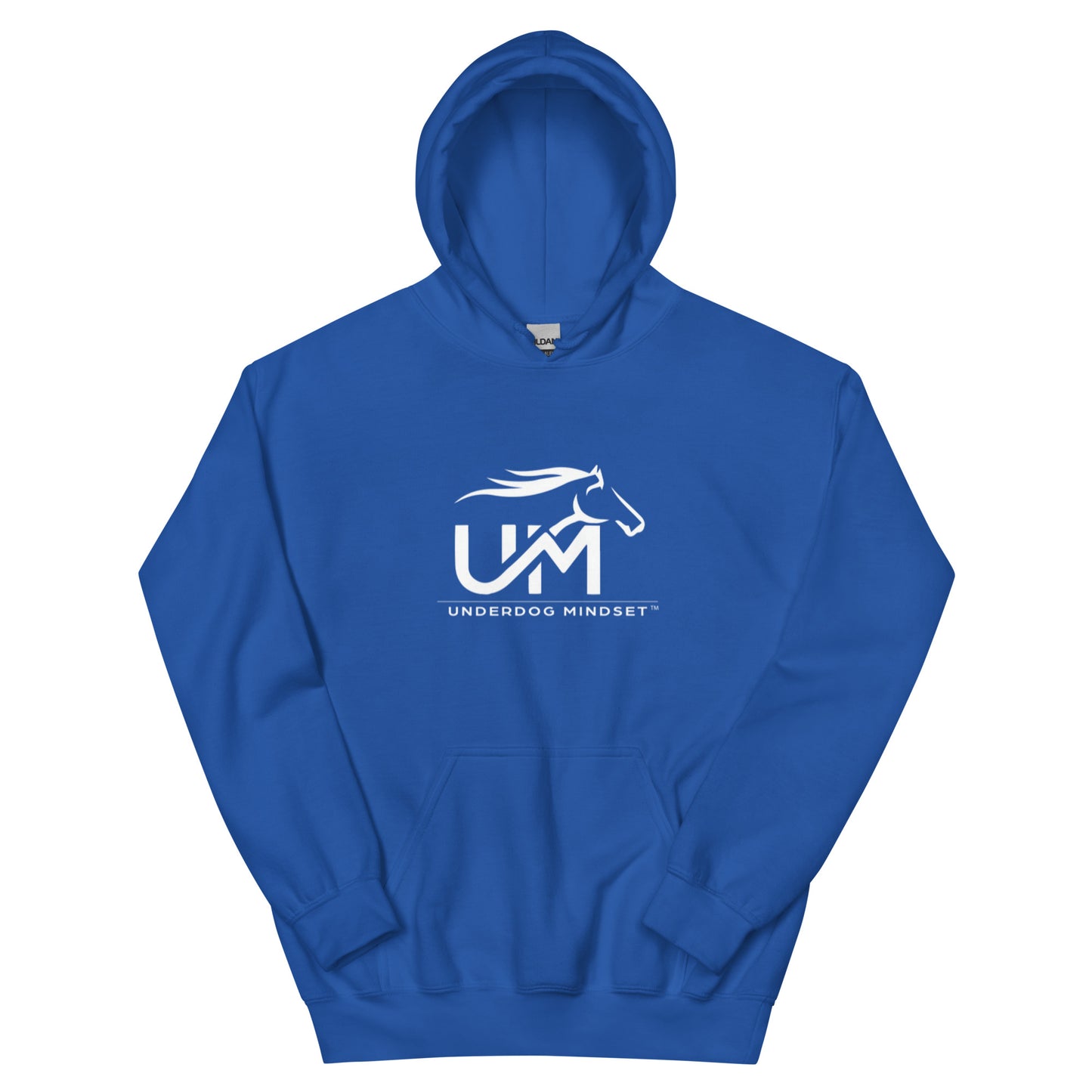 Unisex Find your Confidence: White Logo Hoodie