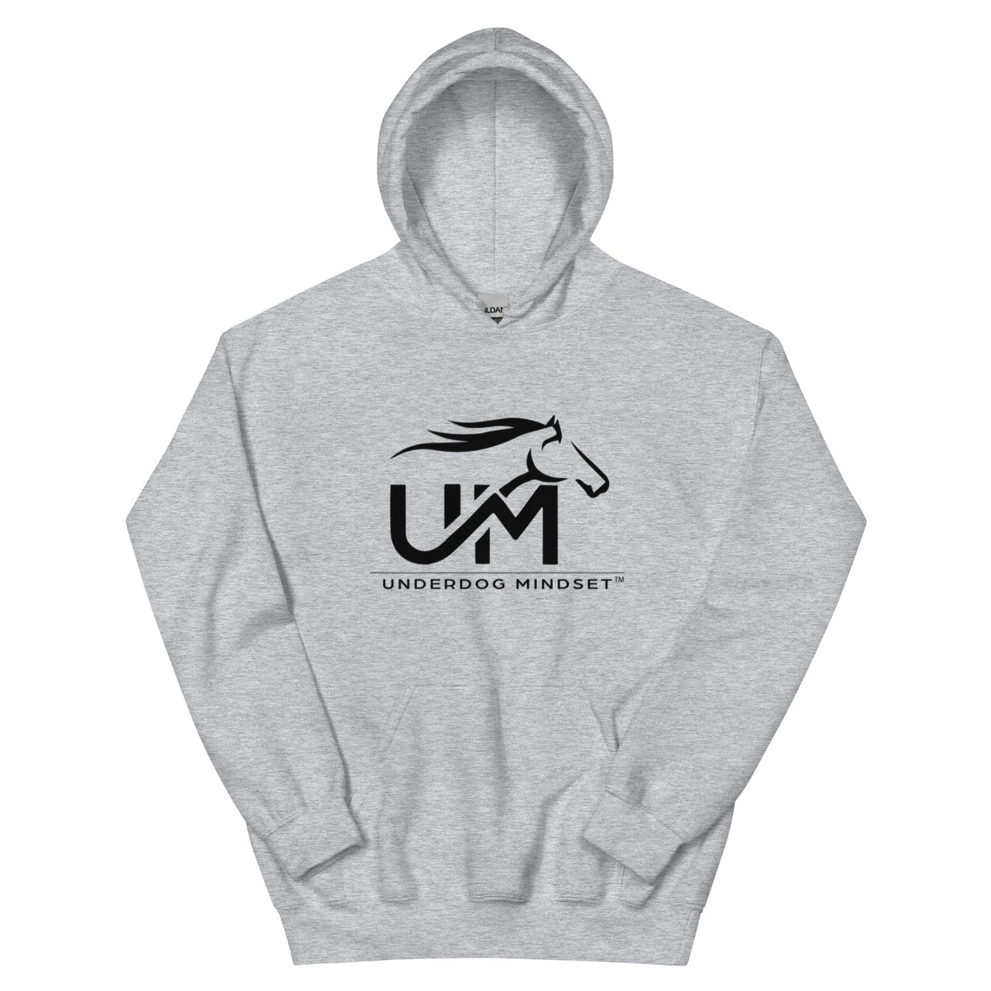 Unisex Find Your Confidence: Black Logo Hoodie