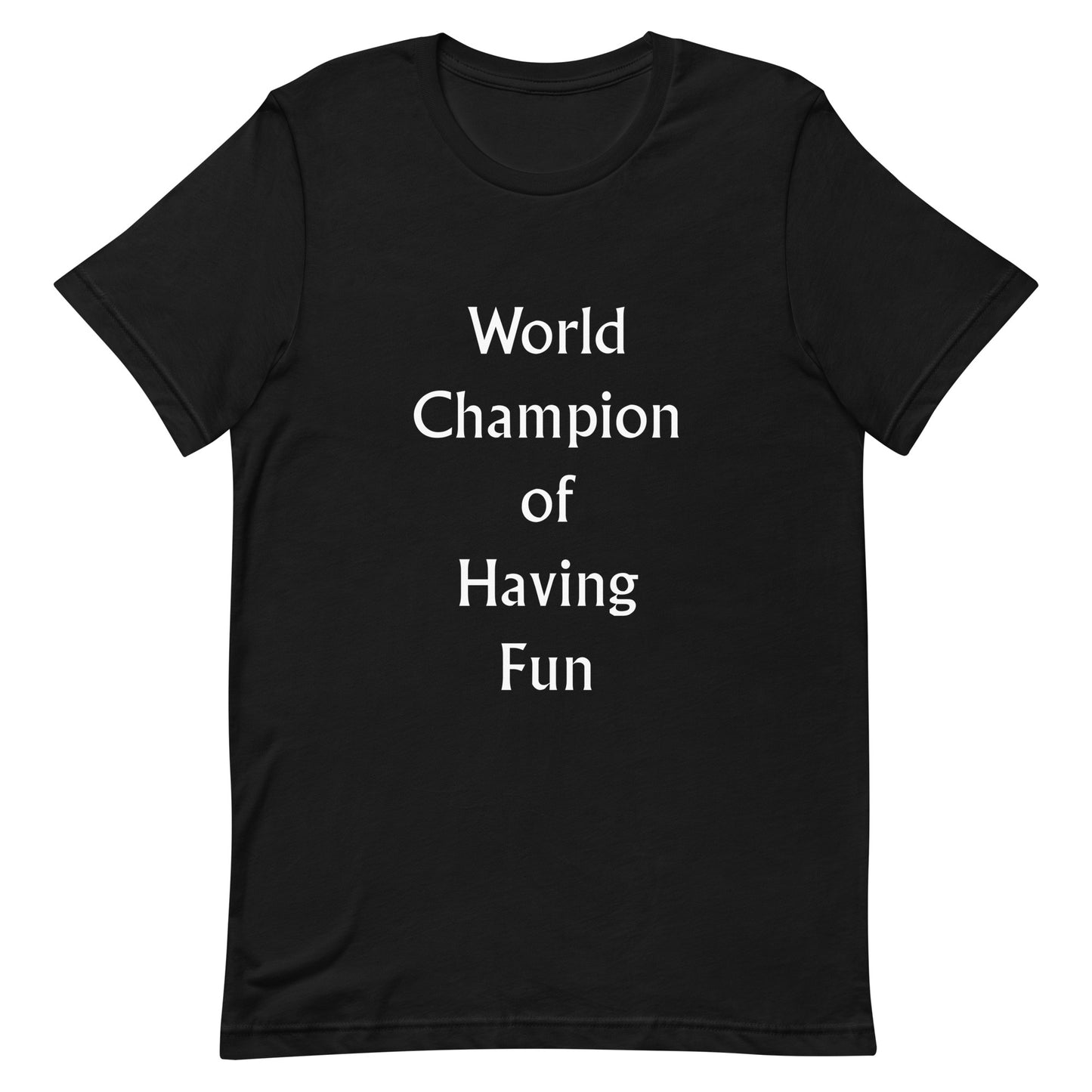 Unisex World Champion t-shirt