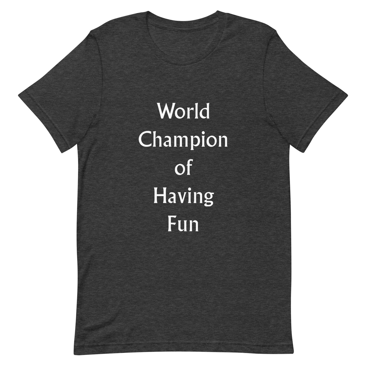 Unisex World Champion t-shirt