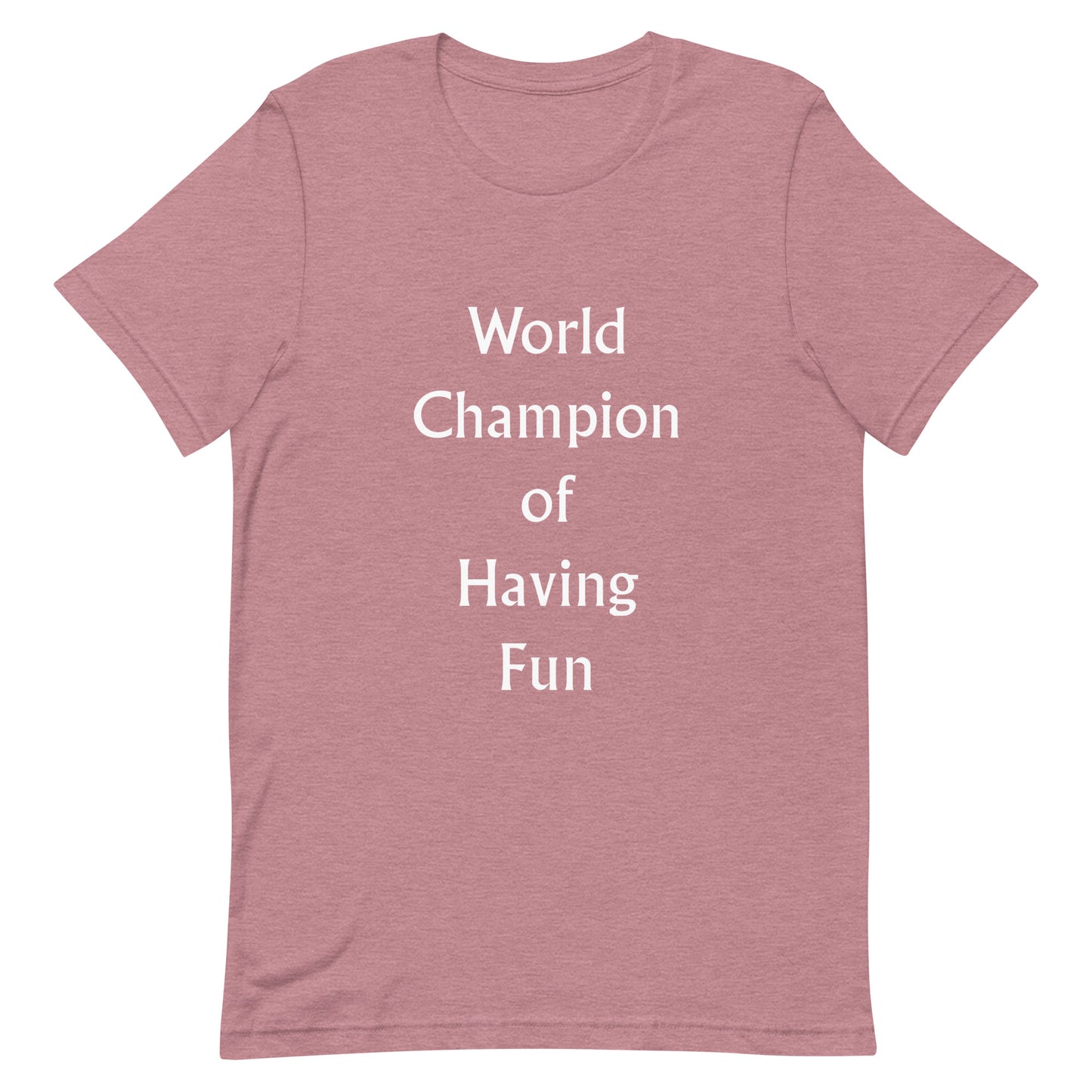 Unisex World Champion t-shirt