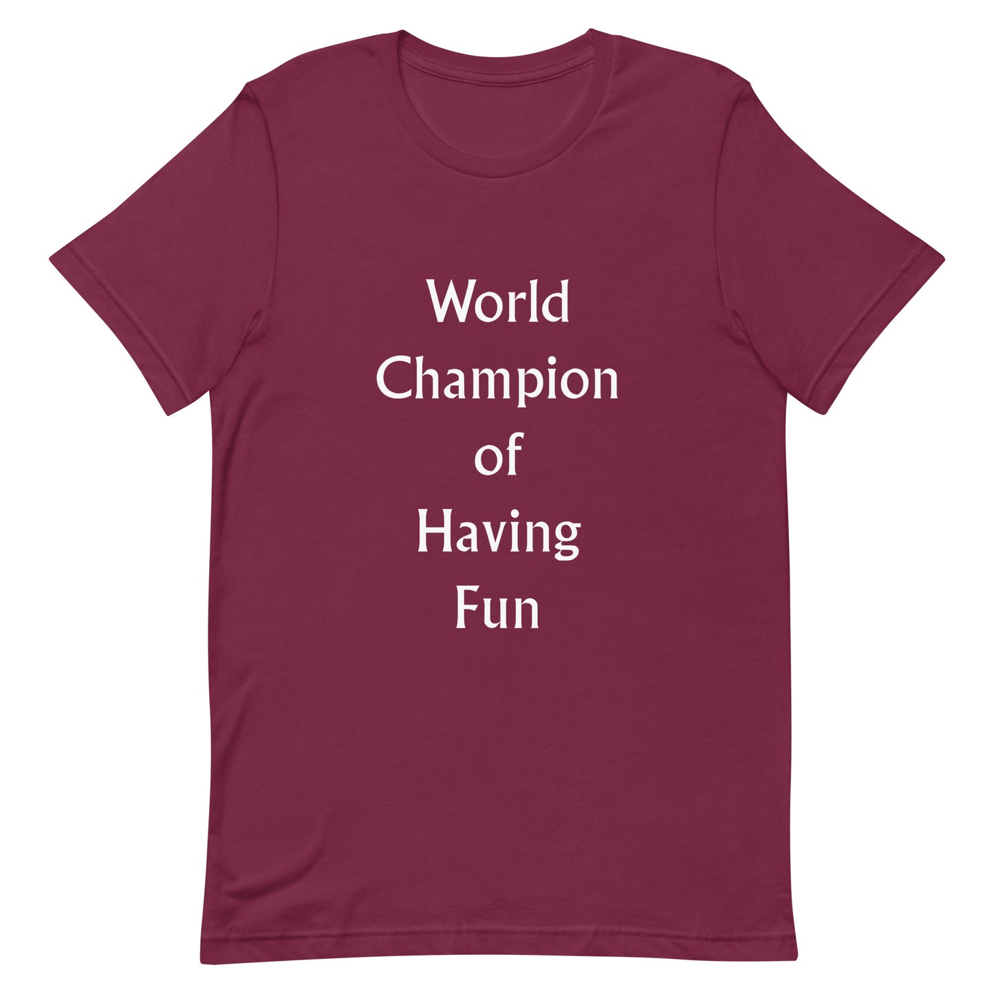 Unisex World Champion t-shirt