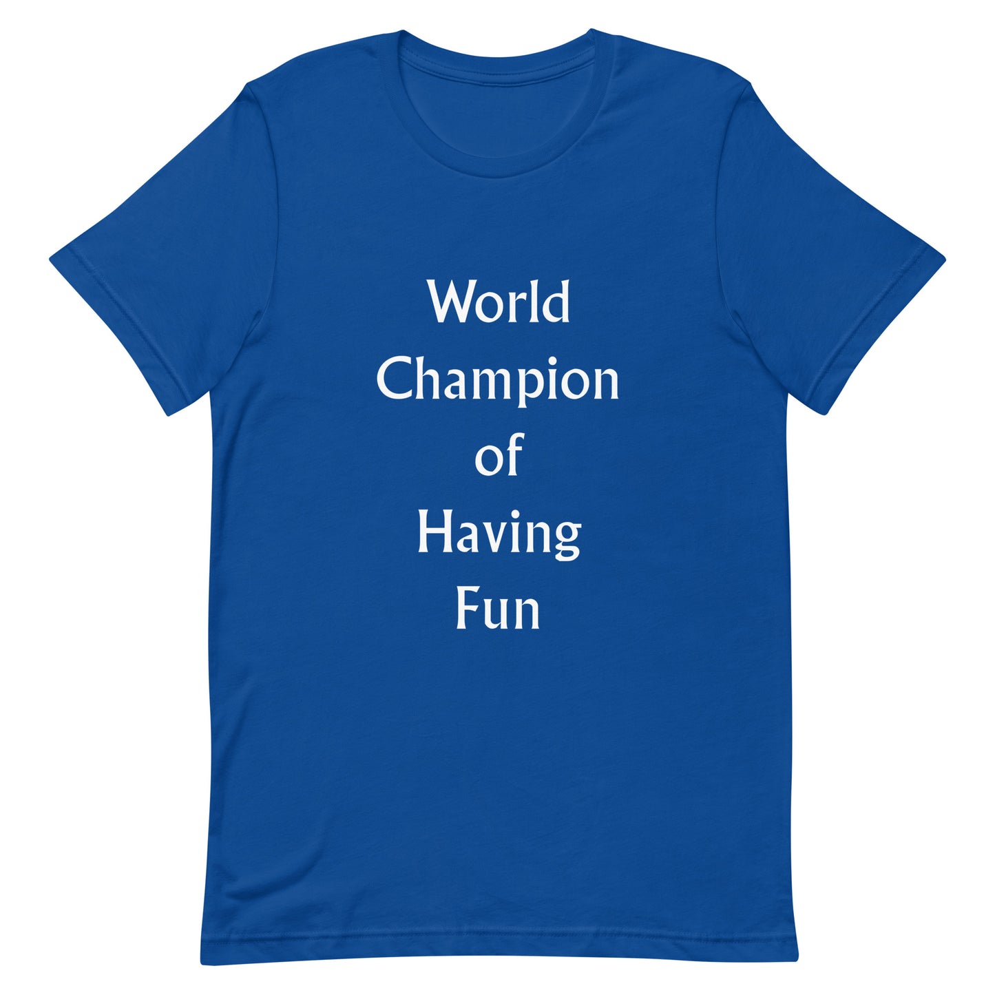 Unisex World Champion t-shirt