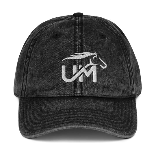 Vintage UM White Logo Cap