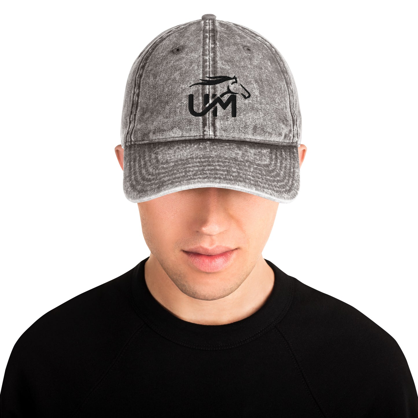 Vintage UM Black Logo Cap