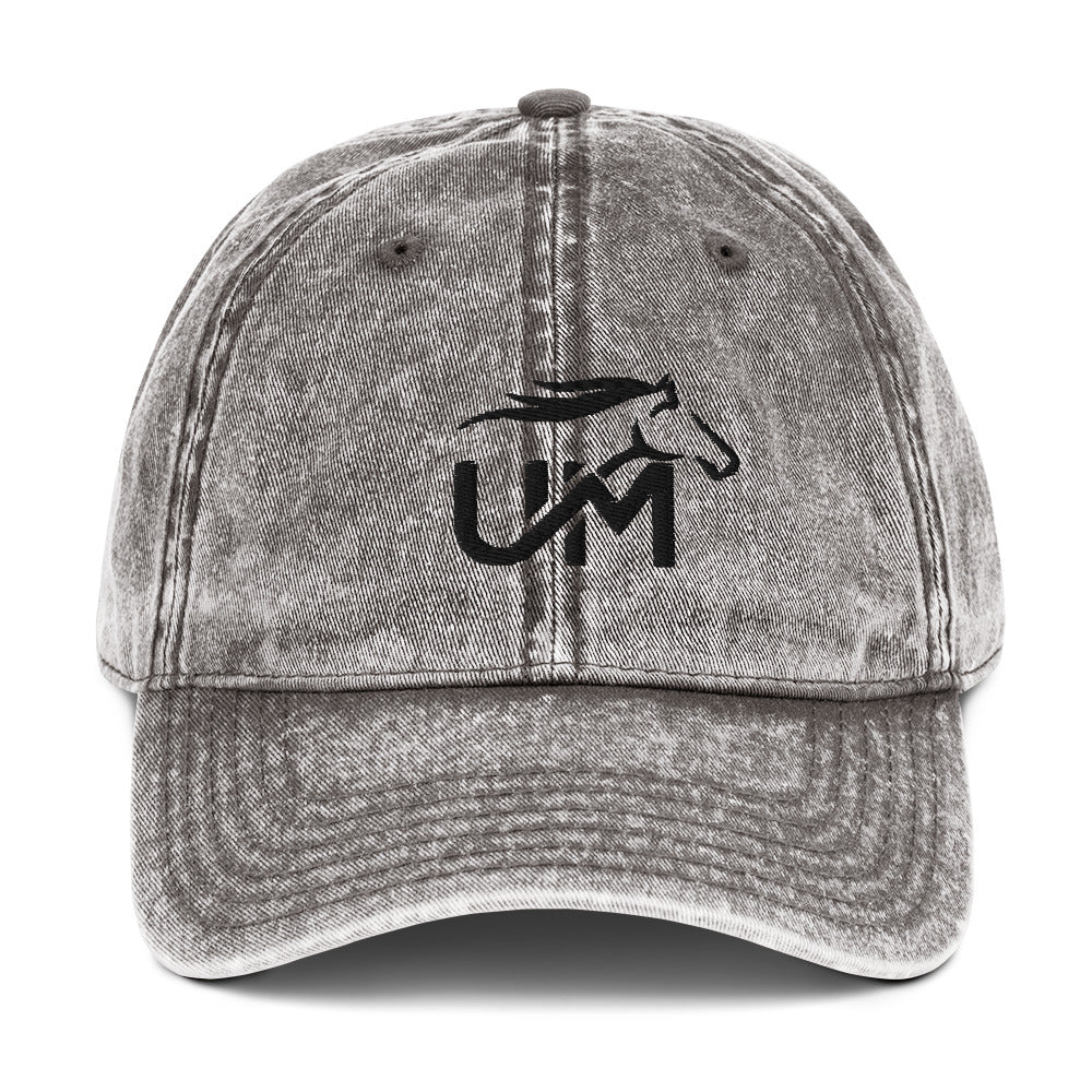 Vintage UM Black Logo Cap