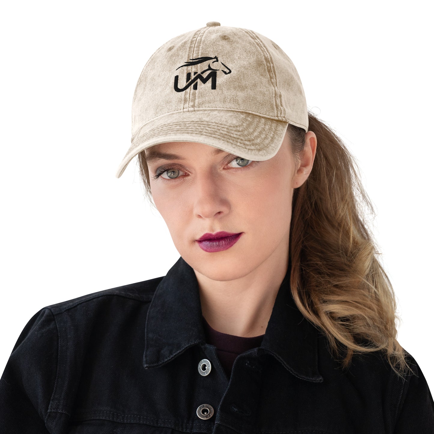 Vintage UM Black Logo Cap