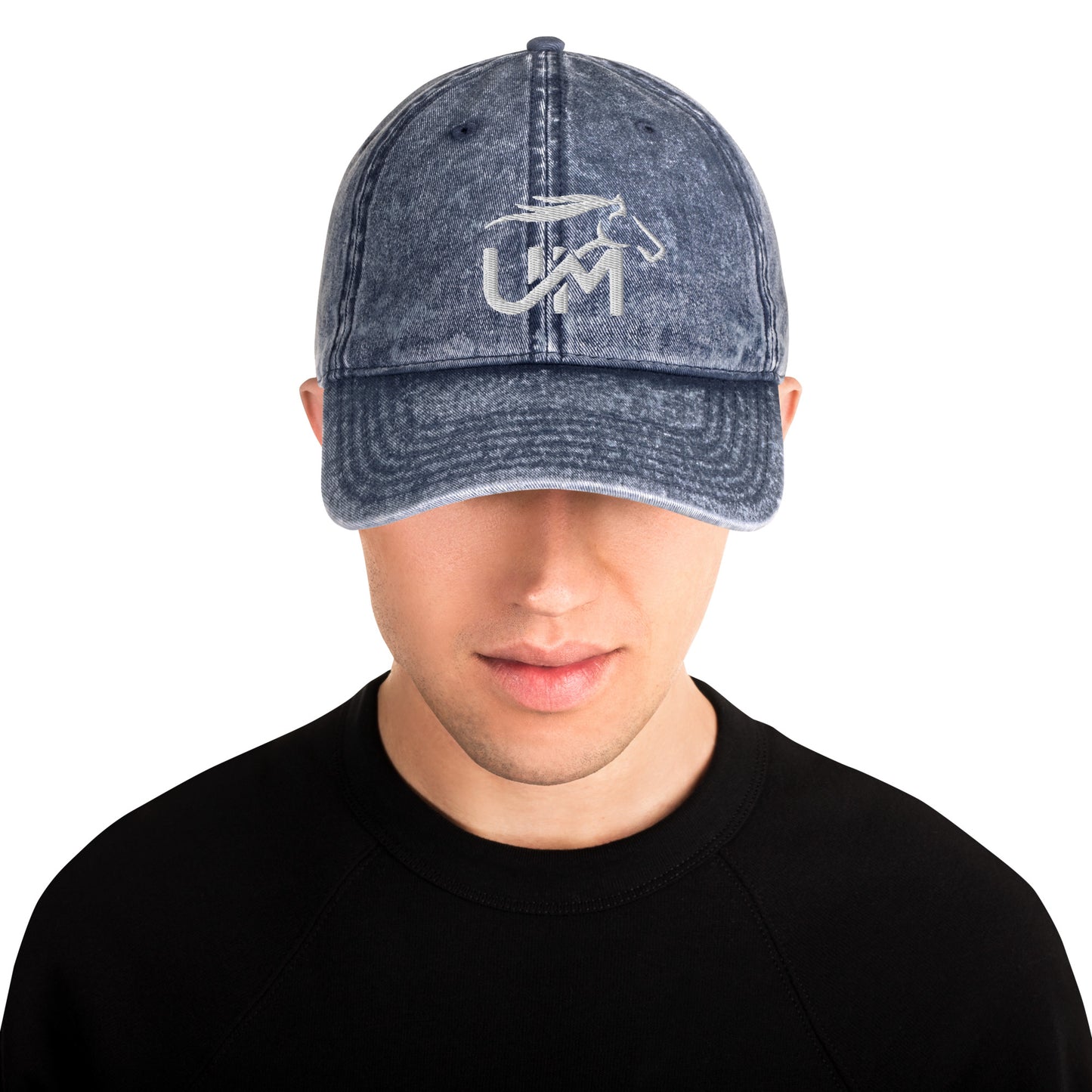 Vintage UM White Logo Cap
