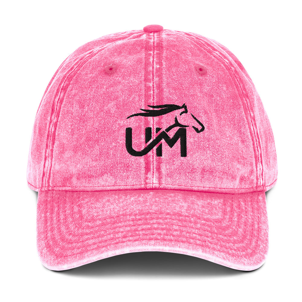 Vintage UM Black Logo Cap