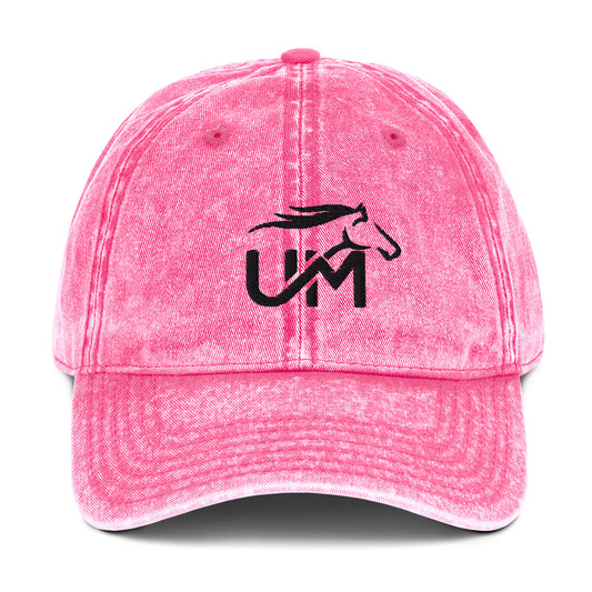 Vintage UM Black Logo Cap