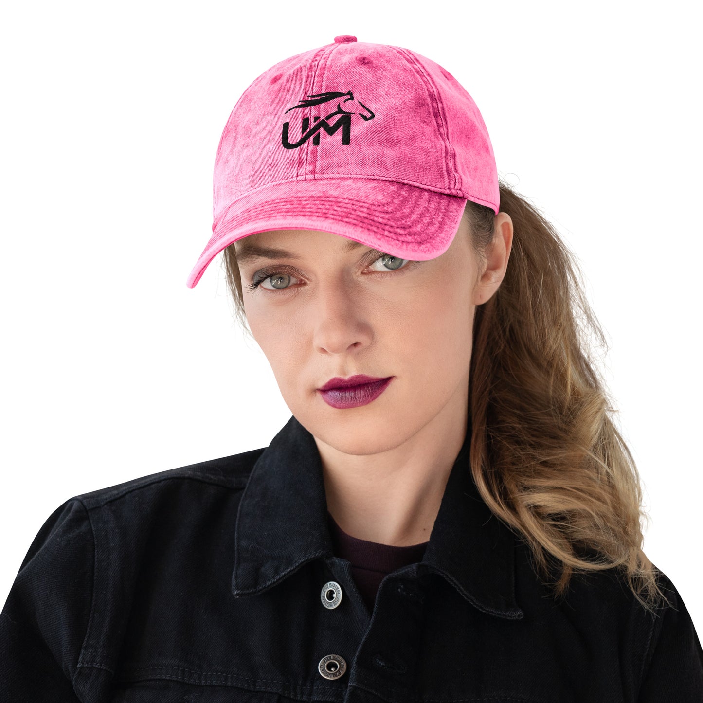 Vintage UM Black Logo Cap