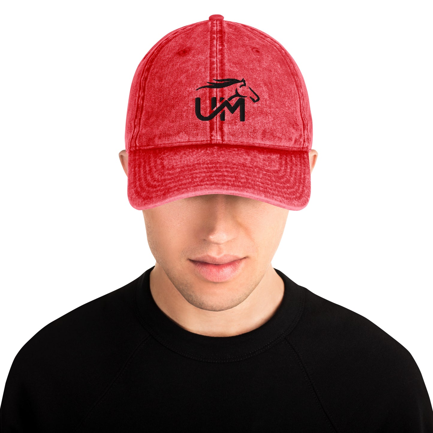 Vintage UM Black Logo Cap
