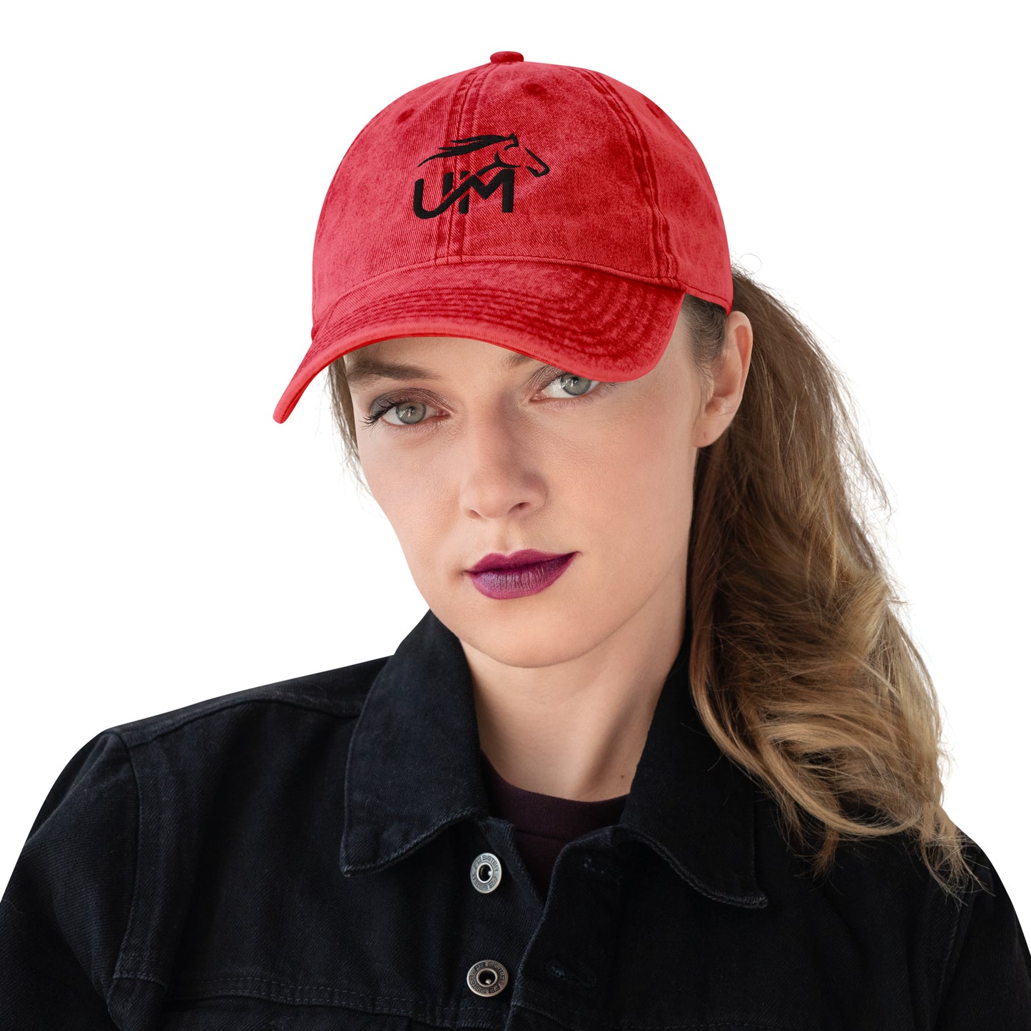 Vintage UM Black Logo Cap