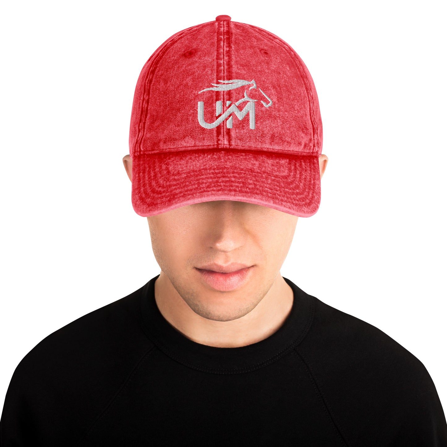 Vintage UM White Logo Cap