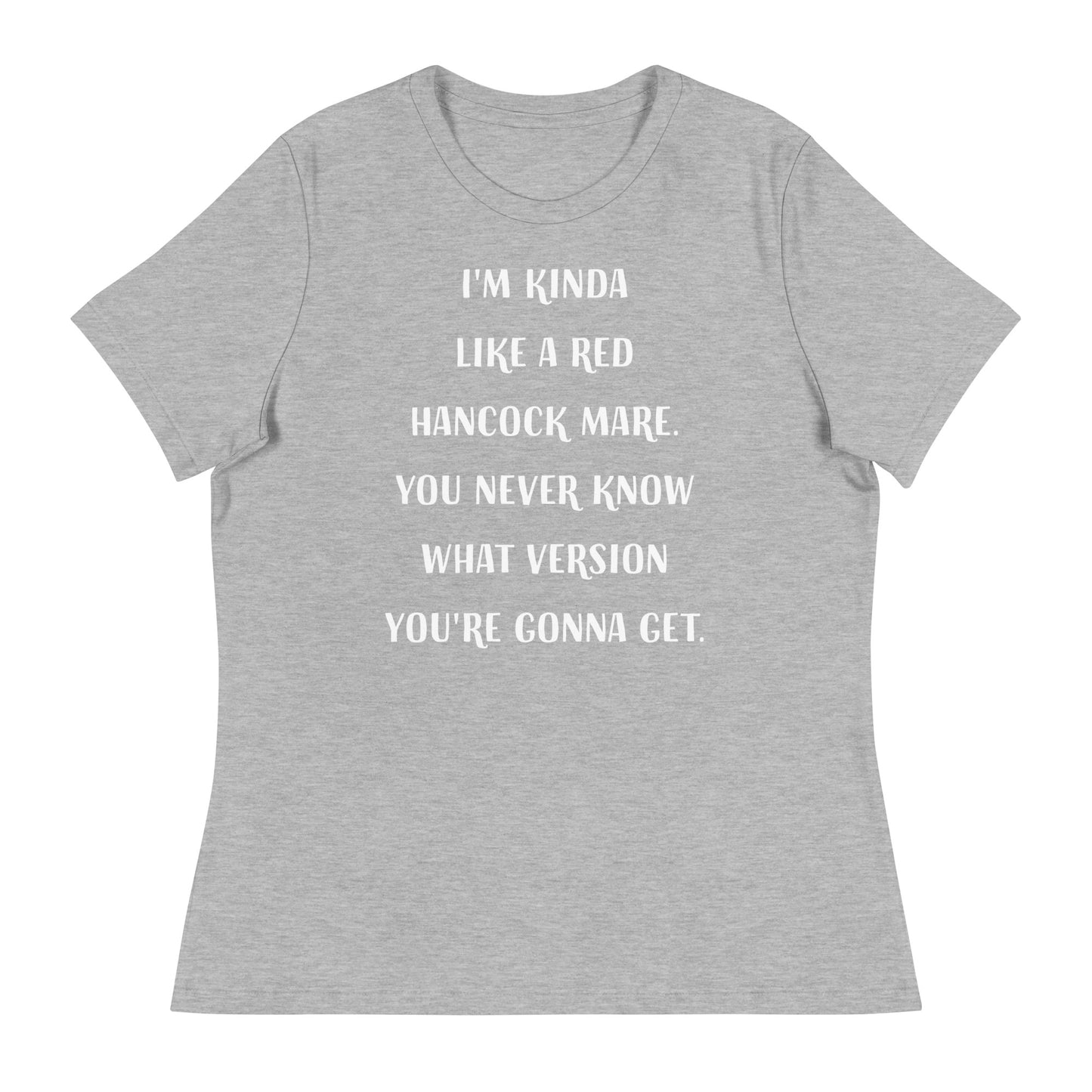 Red Hancock Mare T-Shirt