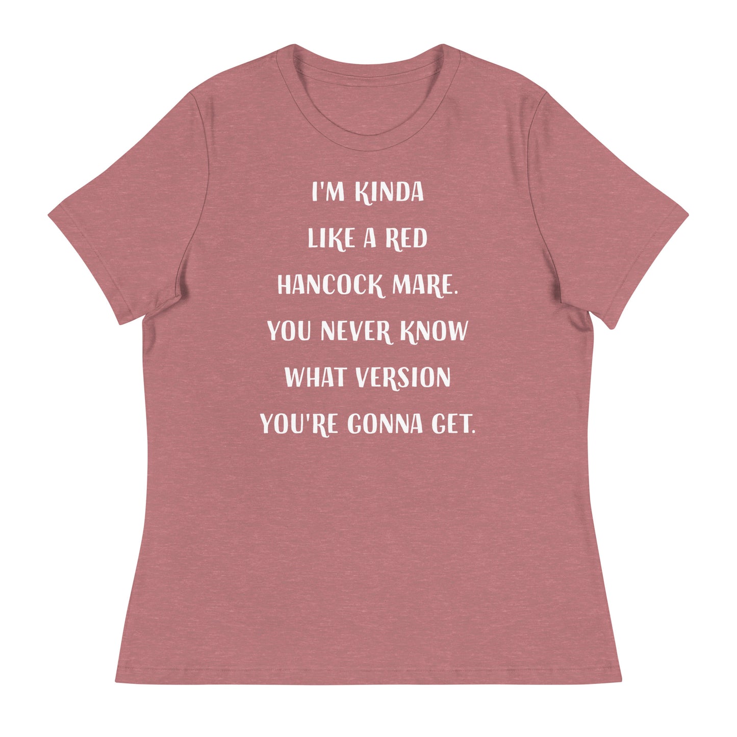 Red Hancock Mare T-Shirt