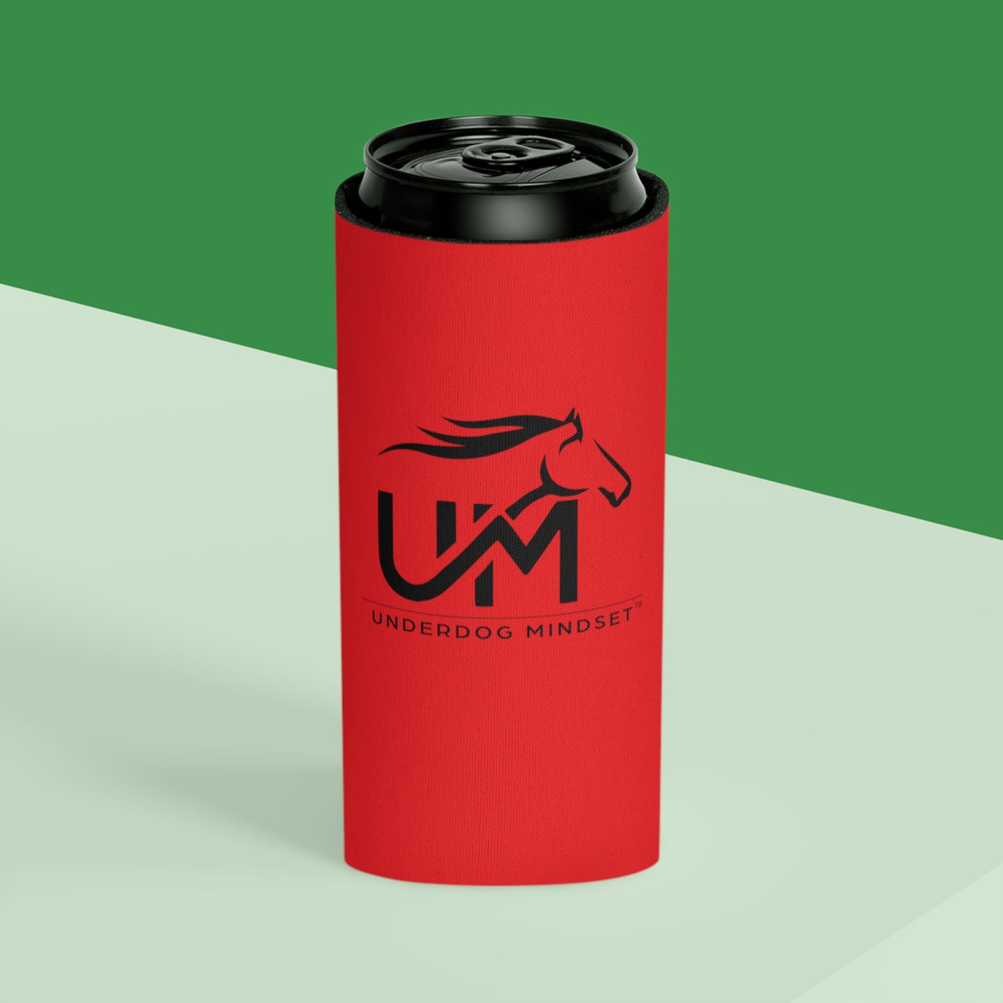 Can Koozie: Dark Red
