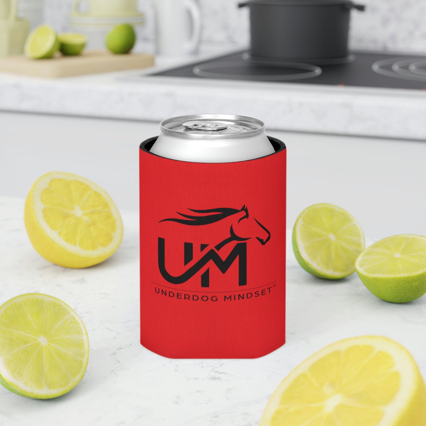 Can Koozie: Dark Red