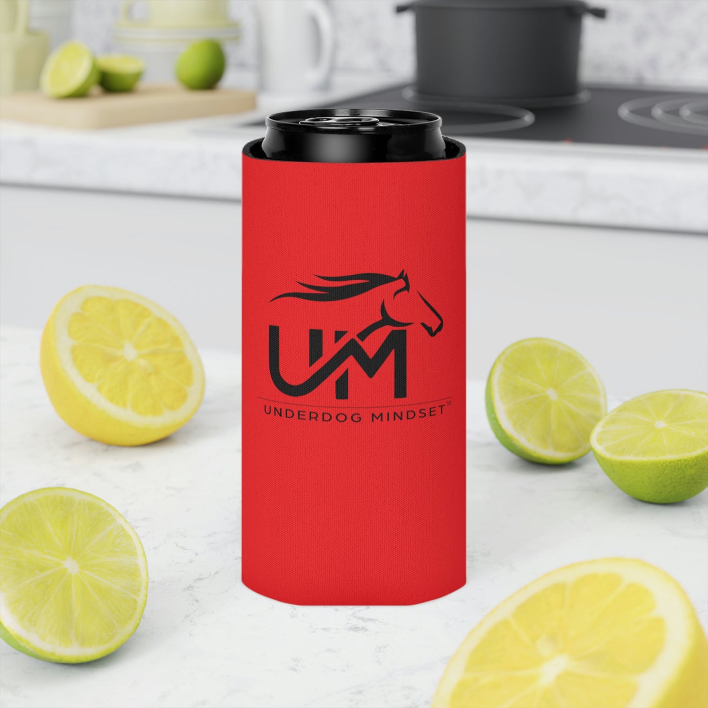 Can Koozie: Dark Red
