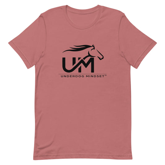 Unisex Black UM Logo T-Shirt