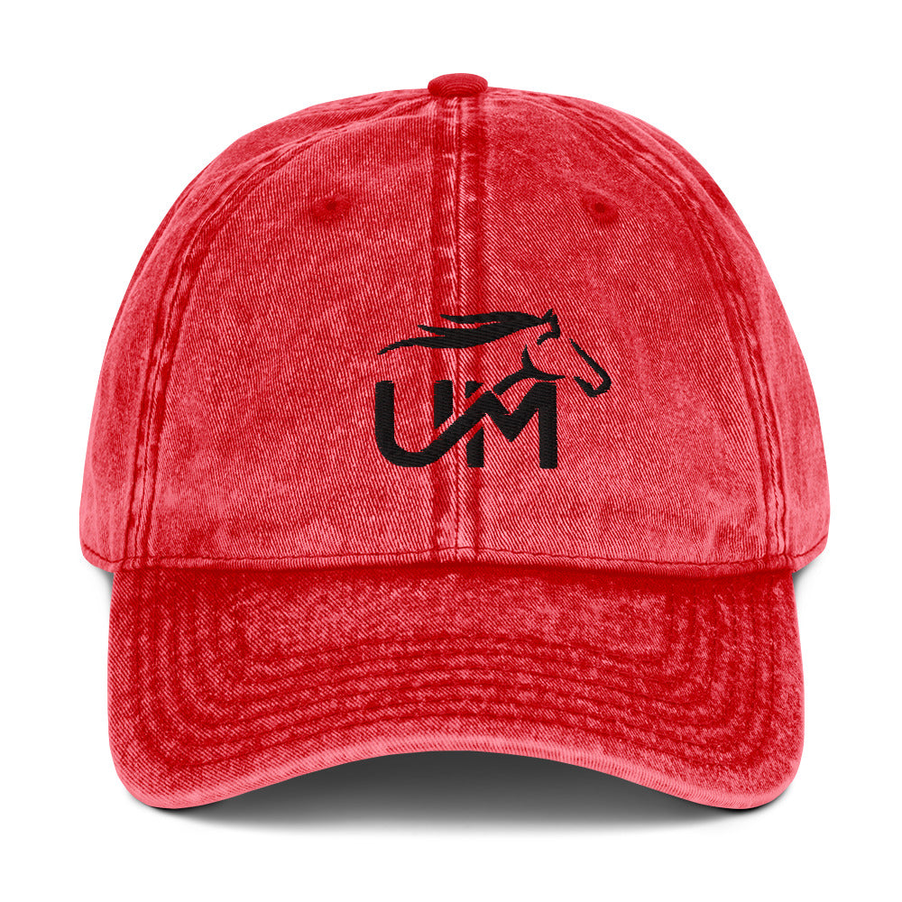 Vintage UM Black Logo Cap