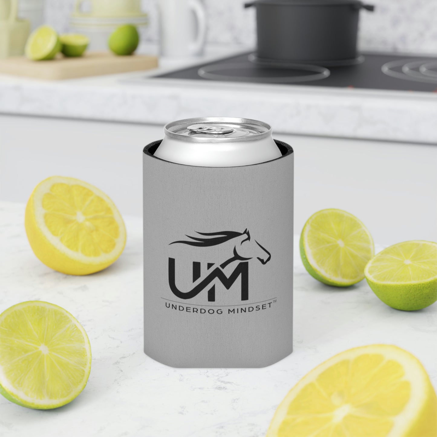 Can Cooler: Dark Gray